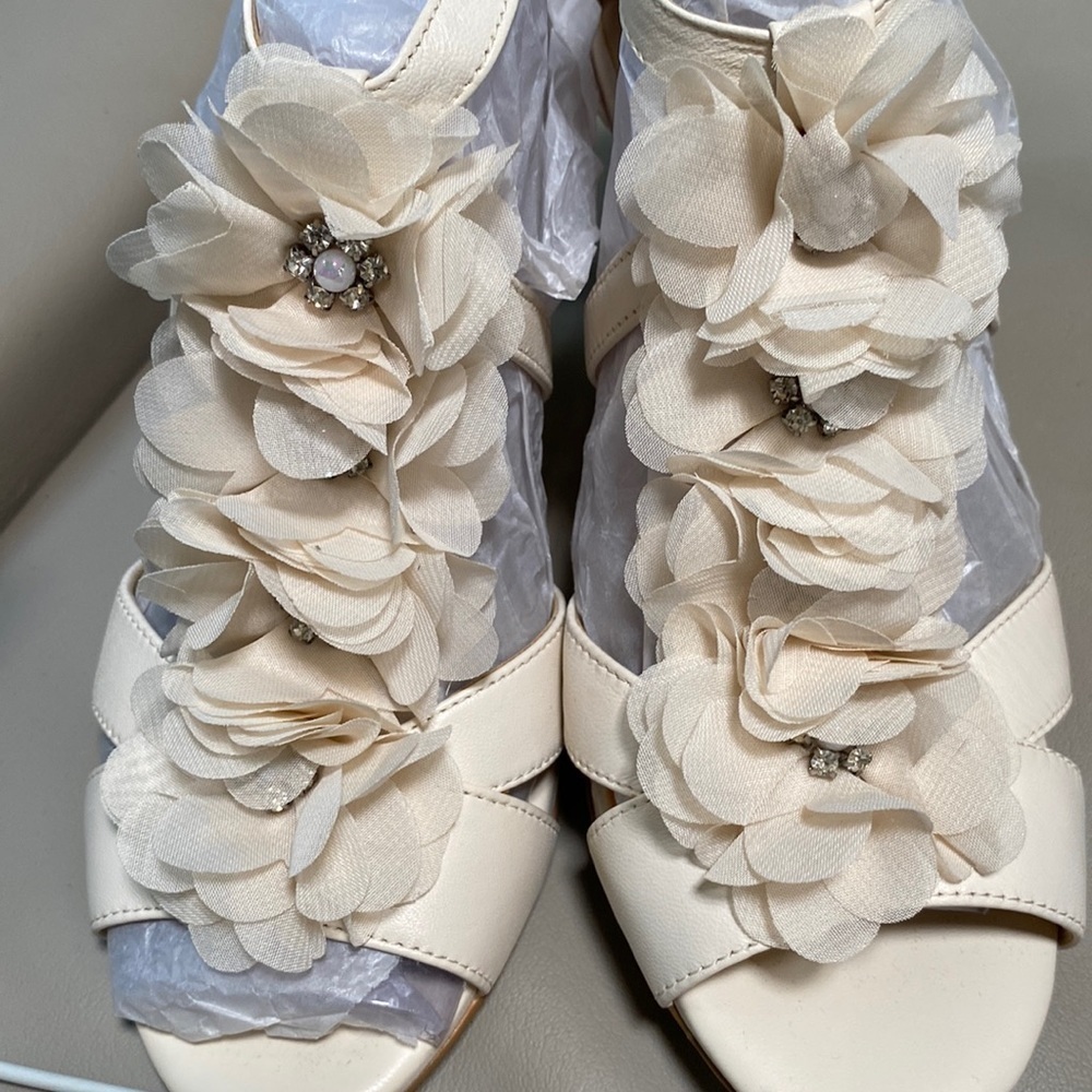 Cream heels